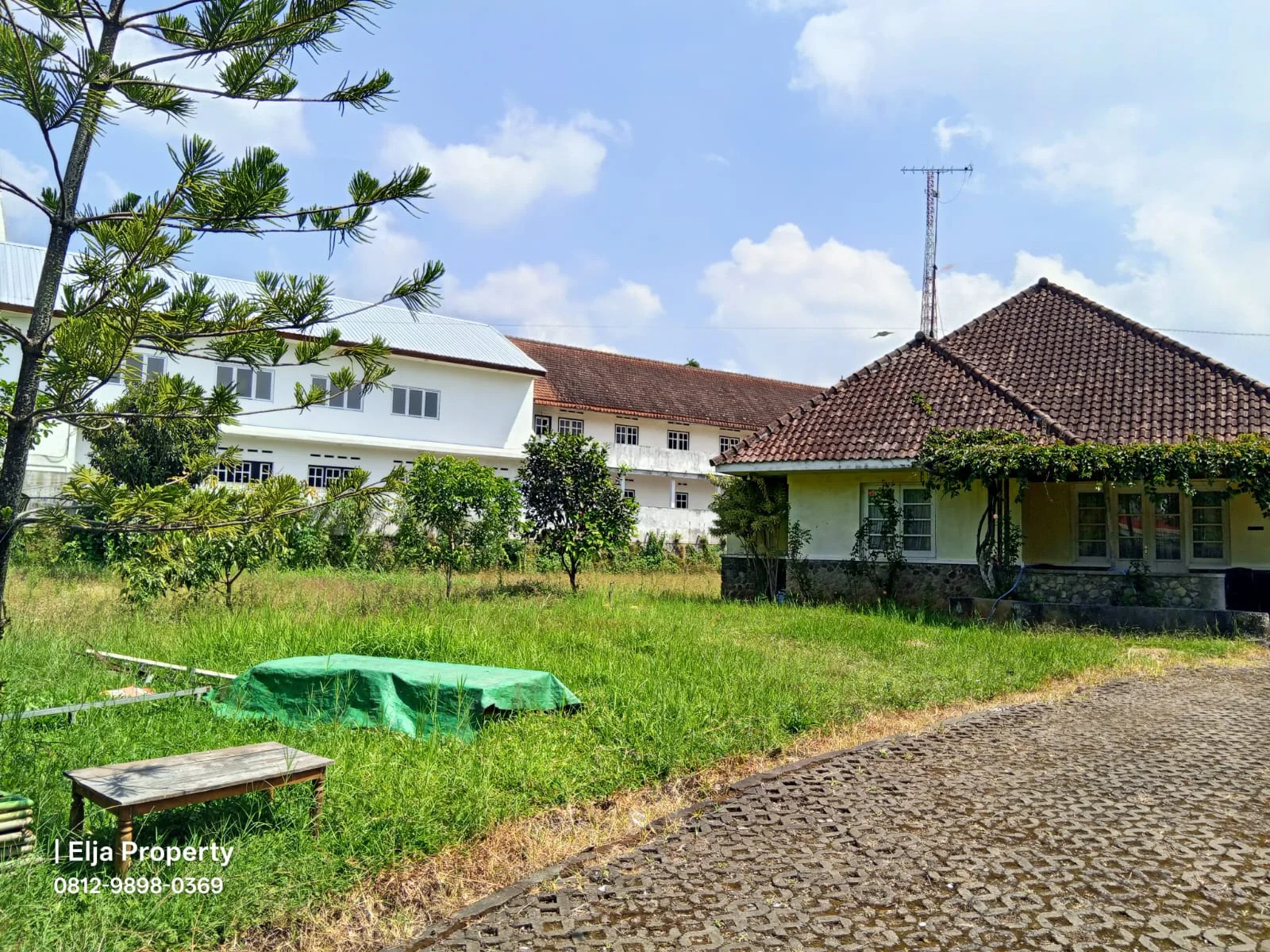 Rumah Kuno Luas 3.430m2 Dekat Balai Kota Among Tani Kota Wisata Batu-2