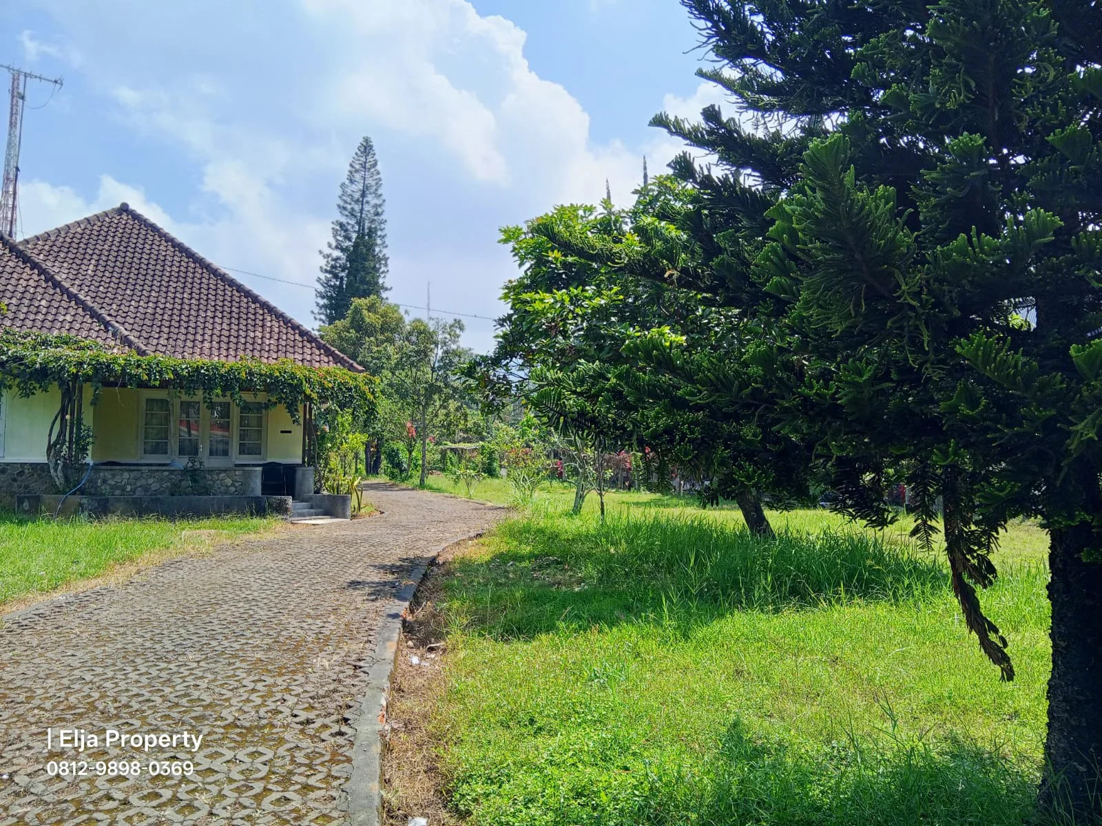 Rumah Kuno Luas 3.430m2 Dekat Balai Kota Among Tani Kota Wisata Batu-4